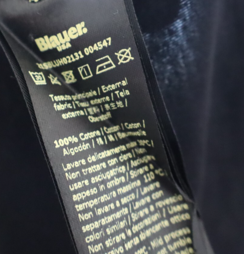 BLAUER POLIS ACADEMY USA MAGLIA UOMO COTONE TG 3XL MAN T-SHIRT CASUAL VINTAGE