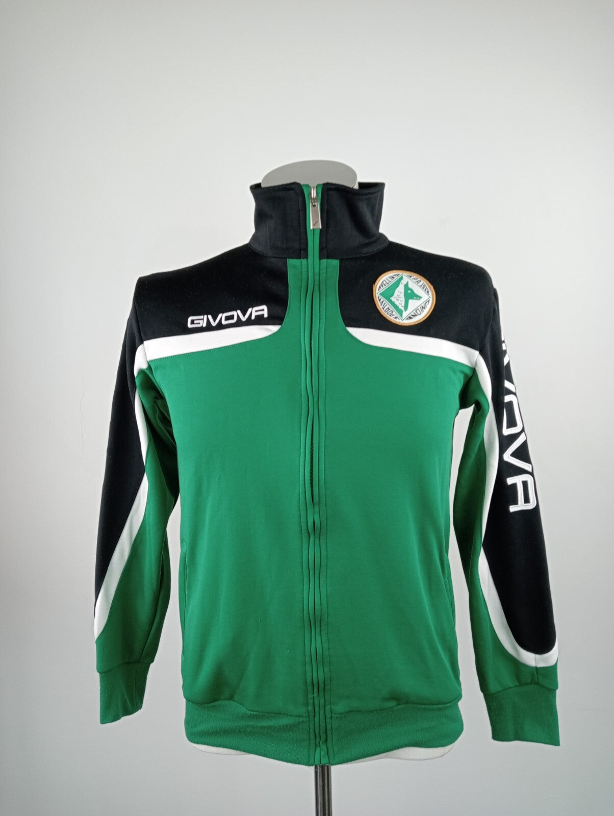 GIVOVA AVELLINO GIACCA SPORT CALCIO UOMO Tg XS MAN VINTAGE JACKET SOCCER