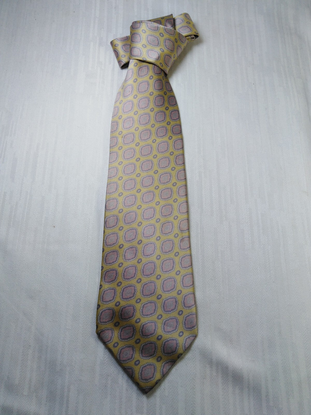CARNAVAL DE VENISE 100% SILK TIE SETA CRAVATTA NECKTIE MADE IN ITALY CLASSIC