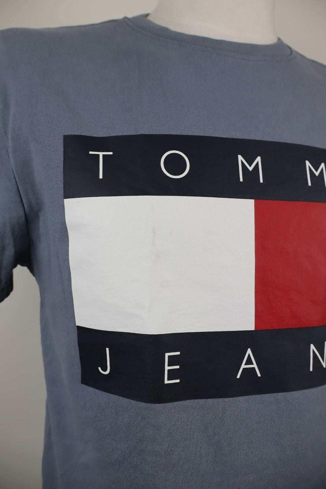 TOMMY HILFIGER JEANS MAGLIA UOMO TG S MAN T-SHIRT CASUAL VINTAGE COTONE LOGO