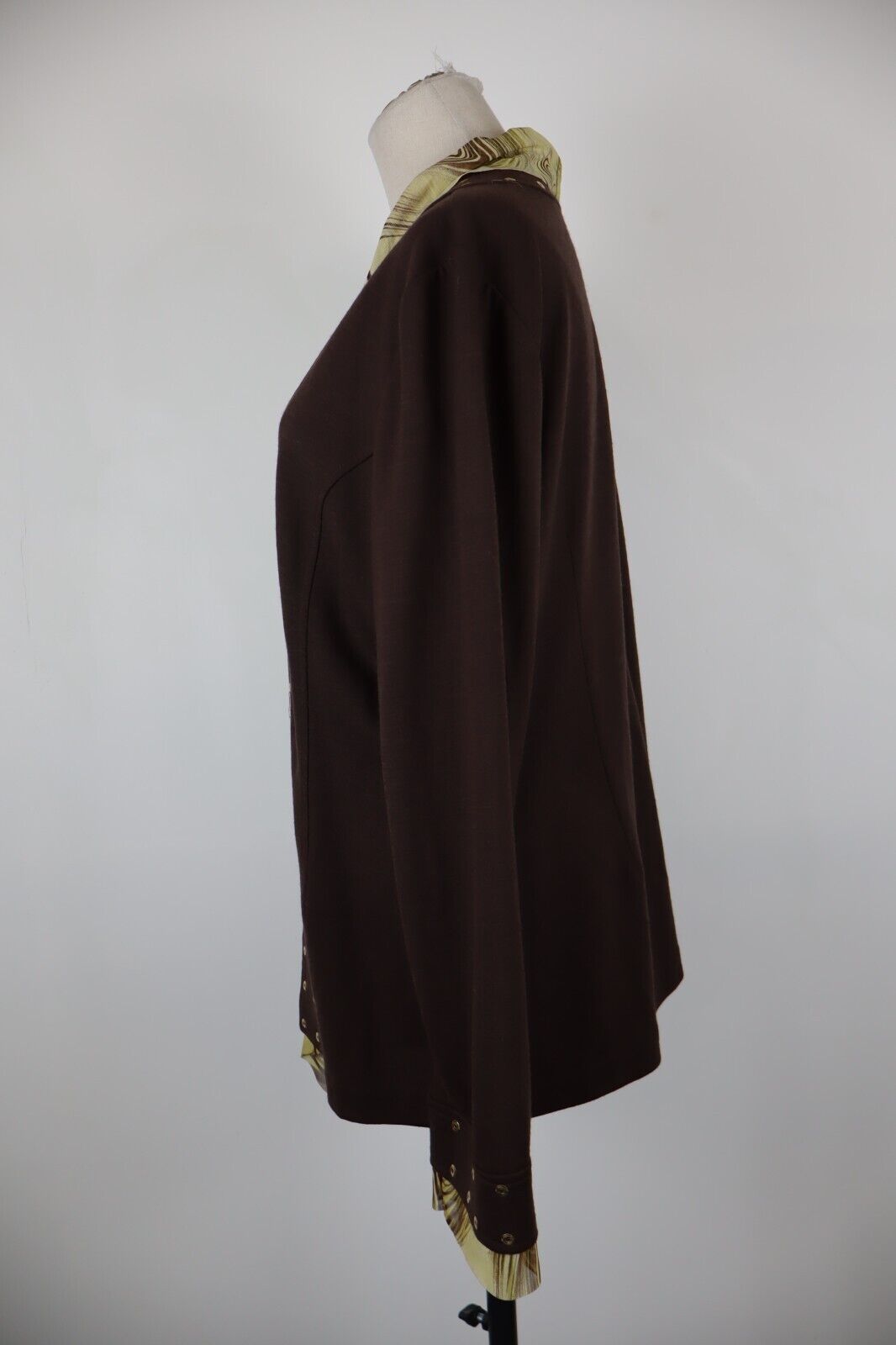 ST GERMAIN DES PRES MAGLIONE CON ZIP DONNA 52 WOMAN CASUAL SWEATER VINTAGE TAG