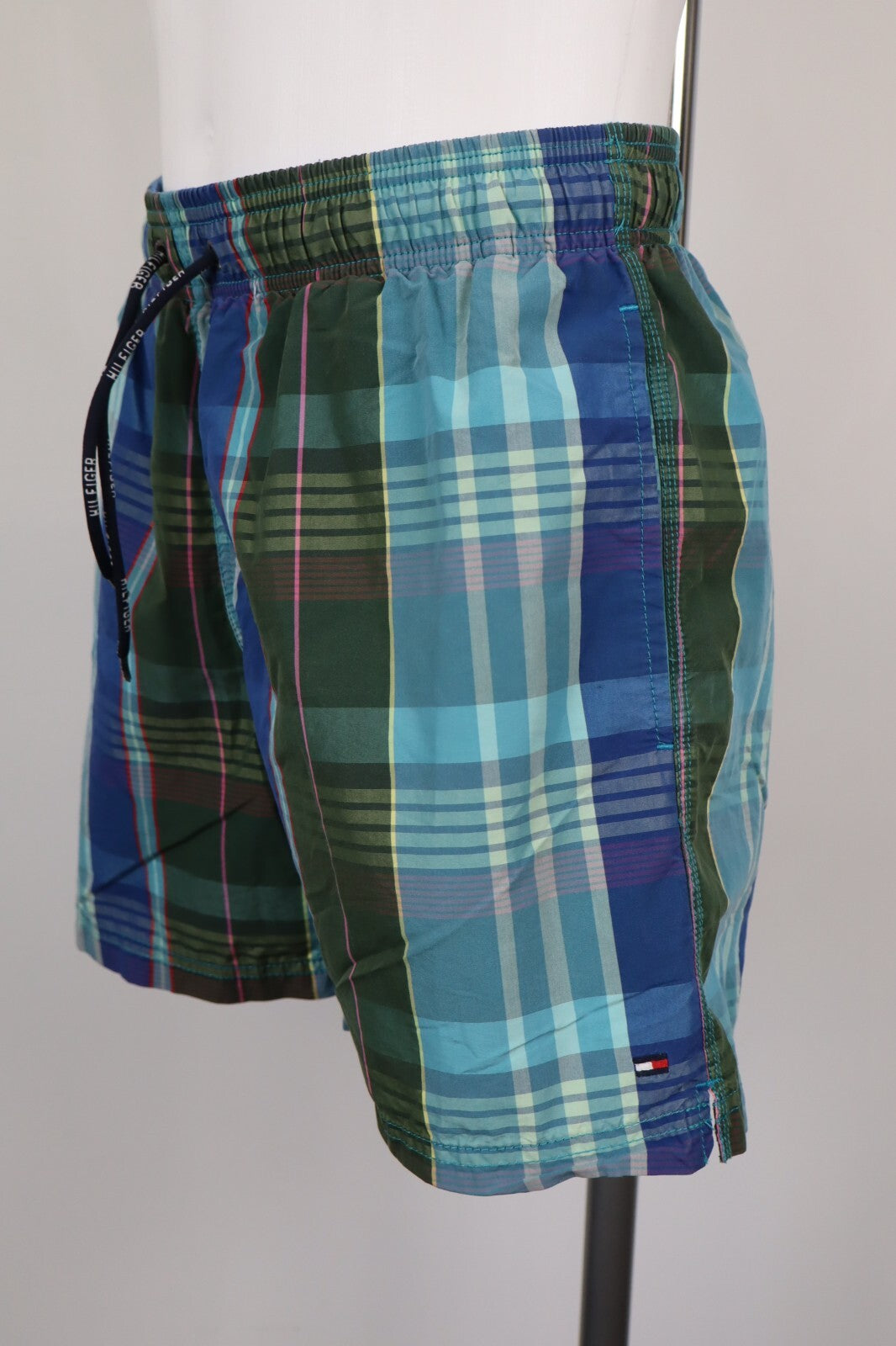 TOMMY HILFIGER COSTUME PANTALONCINO MARE UOMO TG S MEN SWIMSUIT VINTAGE CASUAL