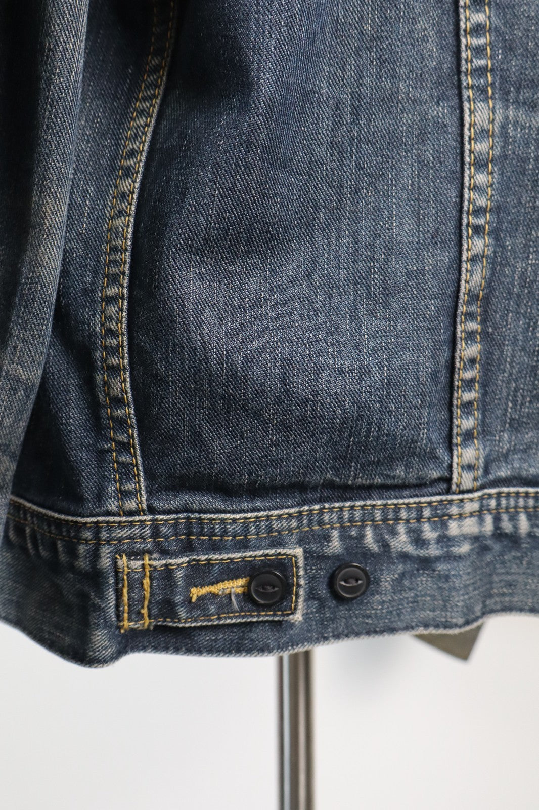 LEE GIUBBINO JEANS COTONE UOMO TG XL MAN JACKET CASUAL VINTAGE DENIM COTTON