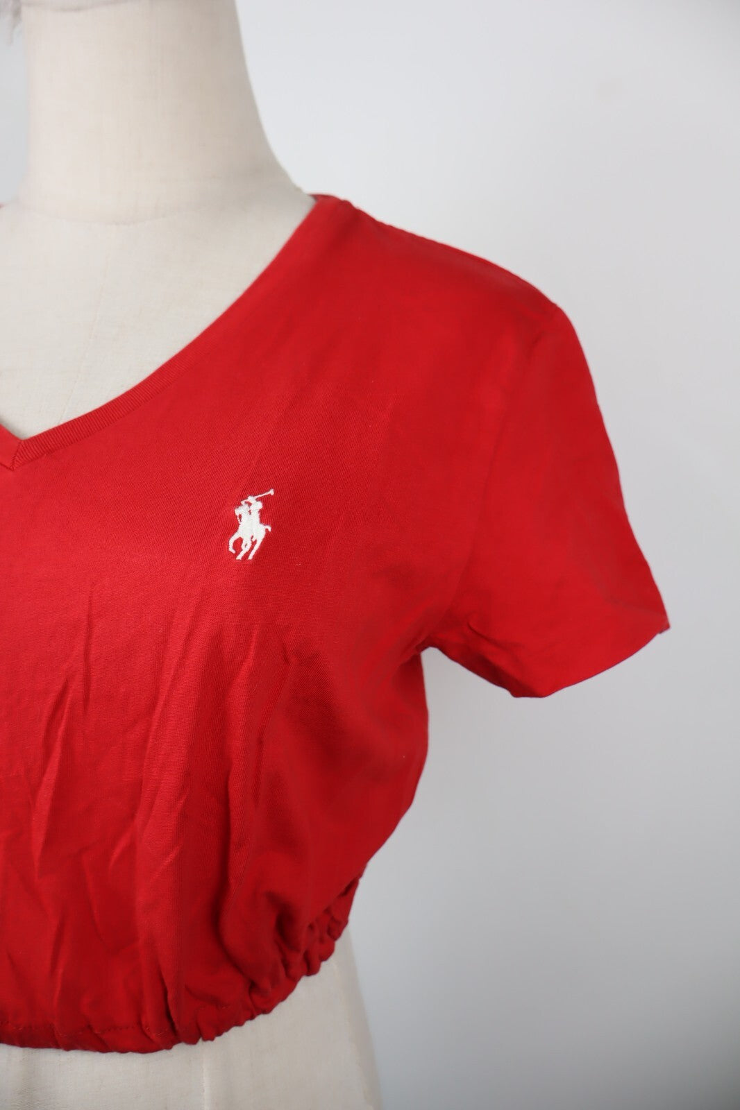 RALPH LAUREN MAGLIA TOP DONNA TG. L WOMAN CASUAL T-SHIRT VINTAGE COTONE COTTON