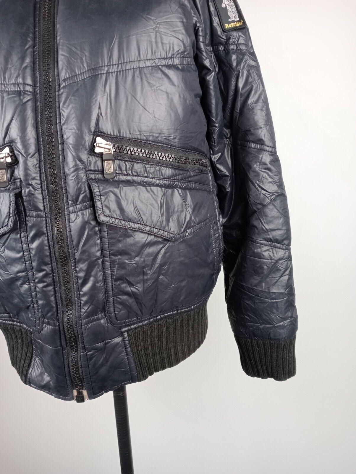 REFRIGUE GIUBBINO PIUMINO DONNA Tg. M WOMEN CASUAL JACKET VINTAGE