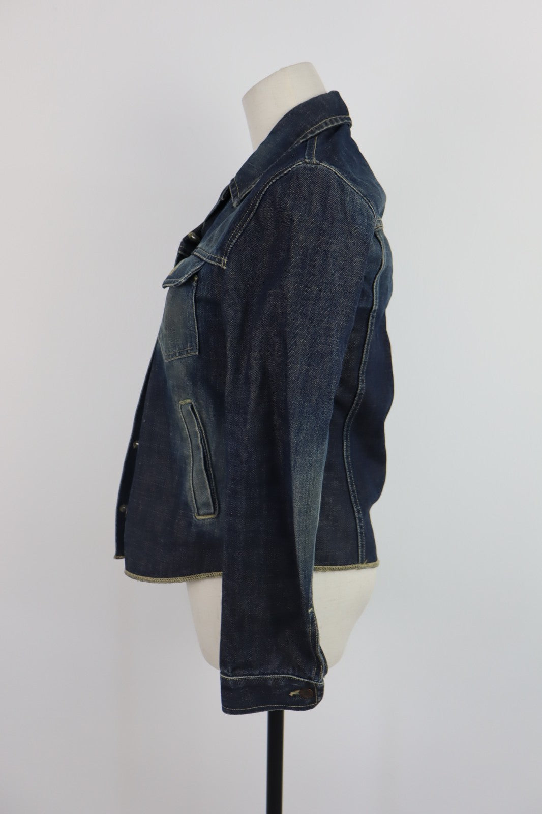 CALVIN KLEIN JEANS GIUBBINO DONNA Tg. S WOMAN CASUAL JACKET COTONE COTTON DENIM