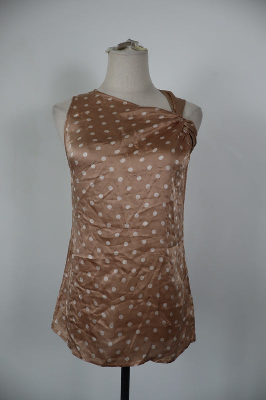 LIU JO MAGLIA TOP DONNA TG. 40 WOMAN CASUAL VINTAGE T-SHIRT TOP SETA