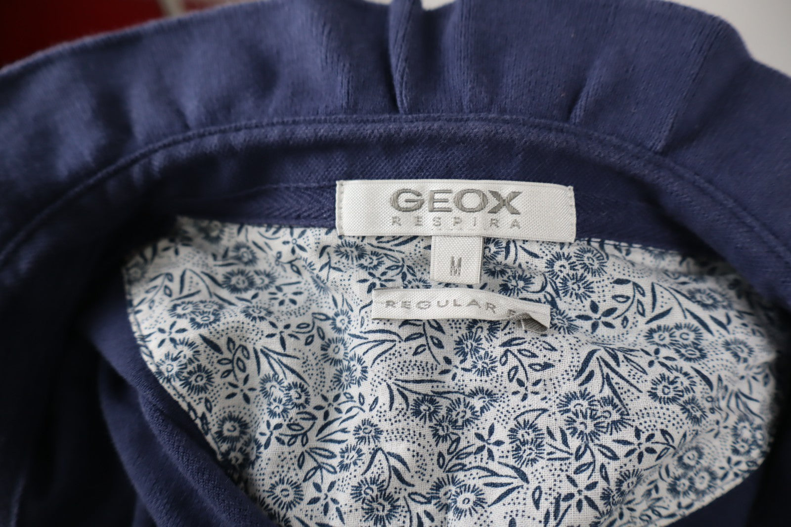 GEOX POLO MAGLIA T-SHIRT DONNA COTONE TG. M WOMAN CASUAL VINTAGE COTTON BLU