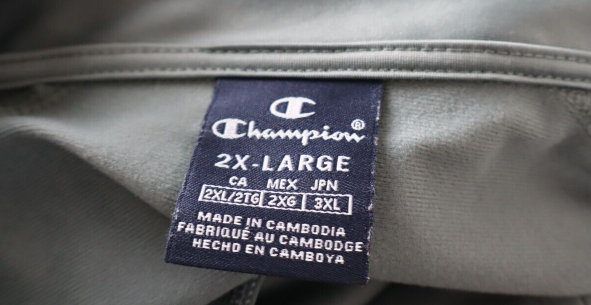 CHAMPION GIACCA SPORTIVA UOMO TG 2XL MAN SPORT VINTAGE CASUAL JACKET