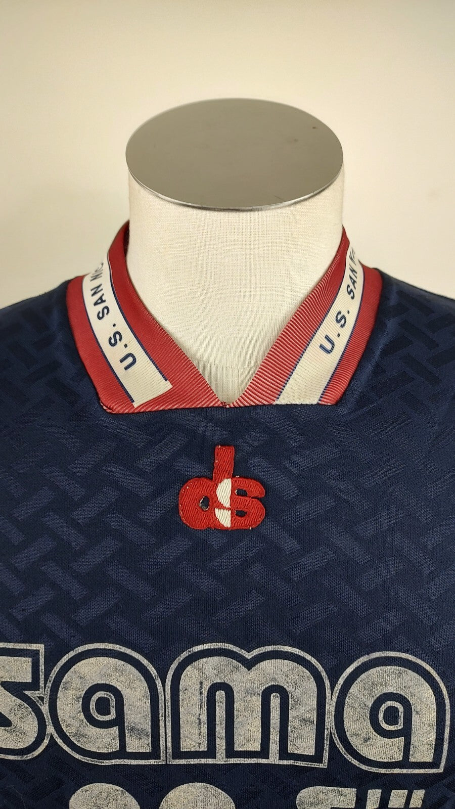 DS SAN NICOLA CASTEL CISTERNA MAGLIA CALCIO UOMO Tg M SOCCER JERSEY RAGAZZO