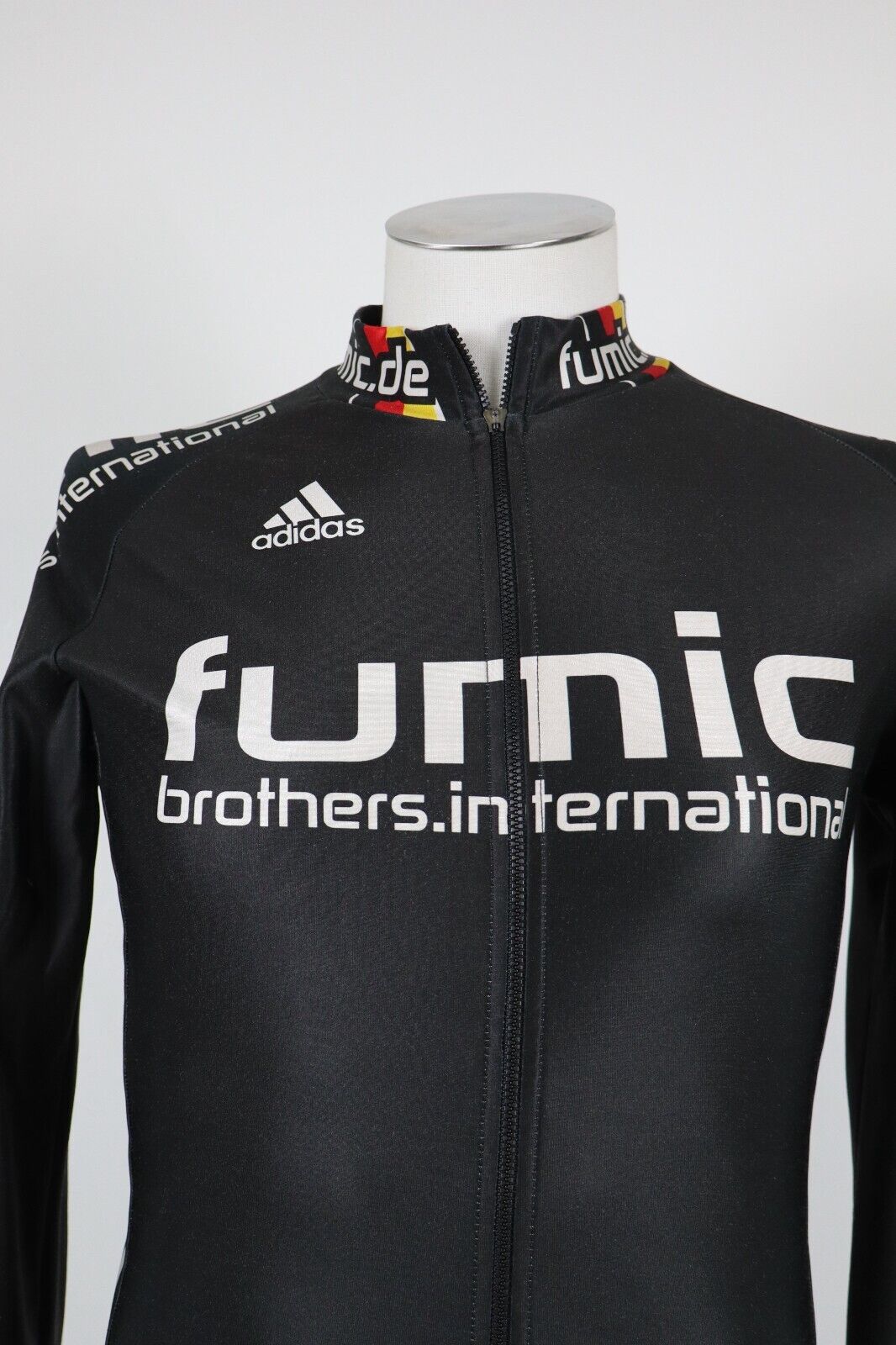 ADIDAS MAGLIA CICLISMO UOMO TG. S MAN SHIRT SPORT VINTAGE FUMIC GERMANIA