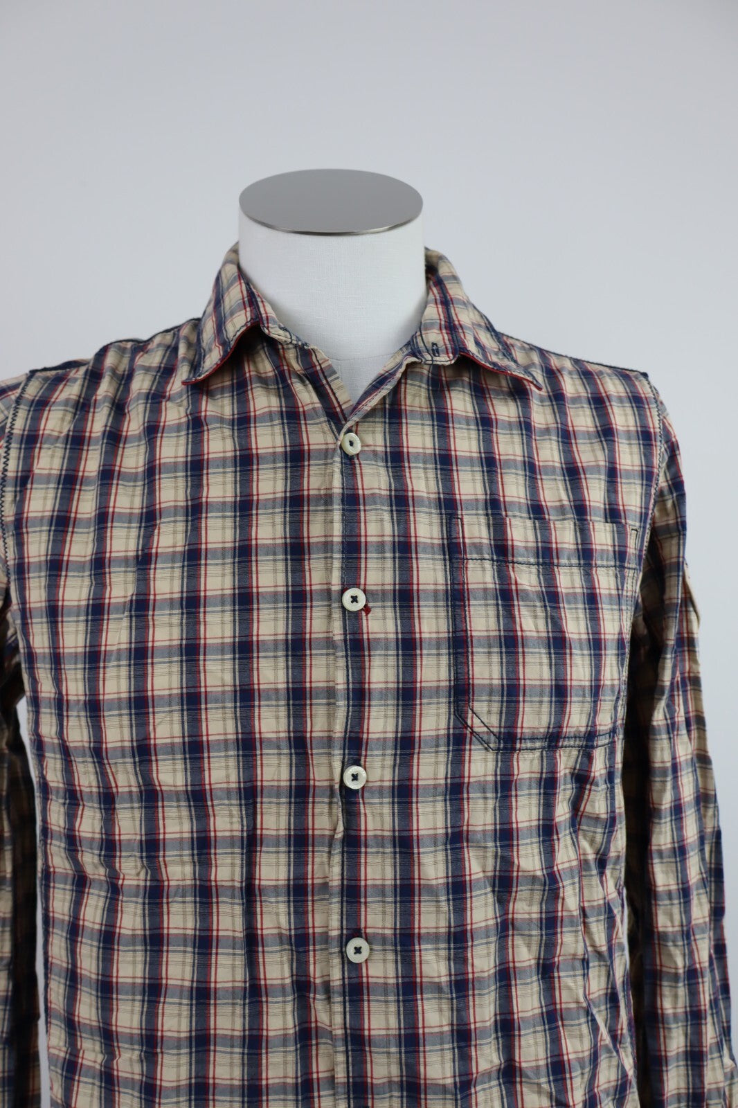 NAPAPIJRI CAMICIA COTONE SHIRT UOMO Tg. M MAN VINTAGE CASUAL COTTON