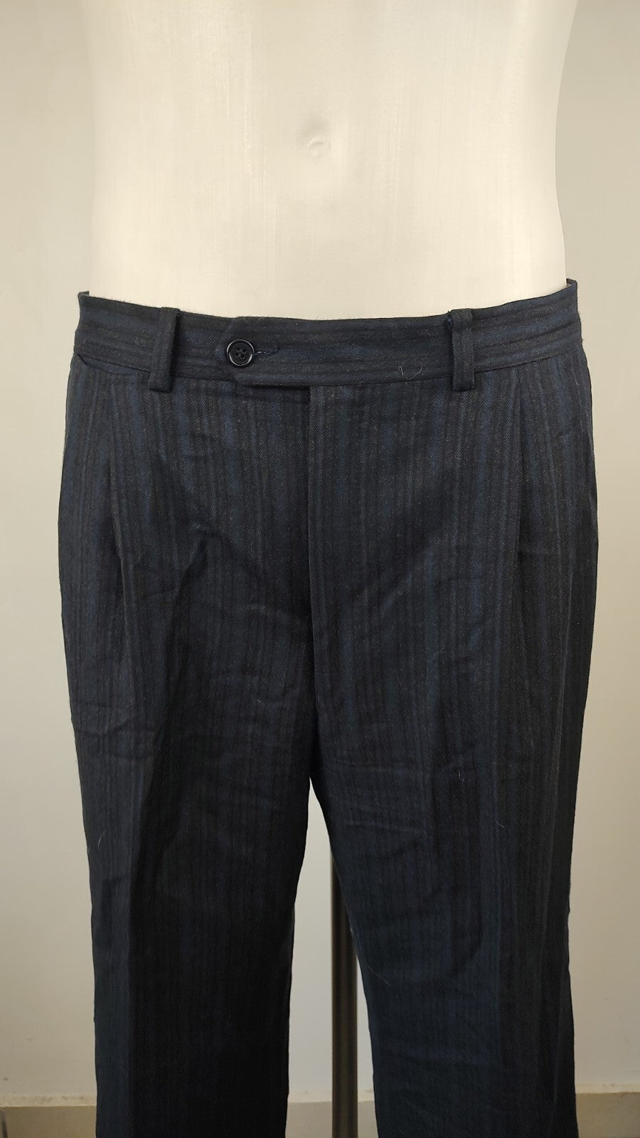 PIERRE CARDIN PANTALONE CASUAL UOMO W36 MAN VINTAGE PANTS LANA