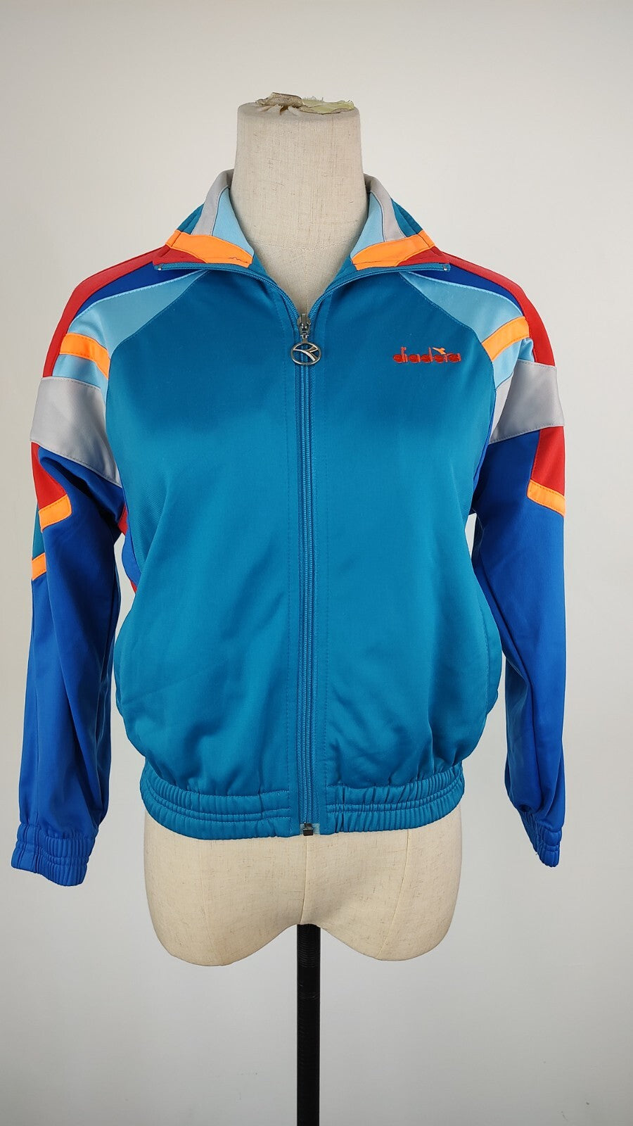 DIADORA SPORT JACKET DONNA Tg. 36 WOMAN CASUAL JACKET VINTAGE