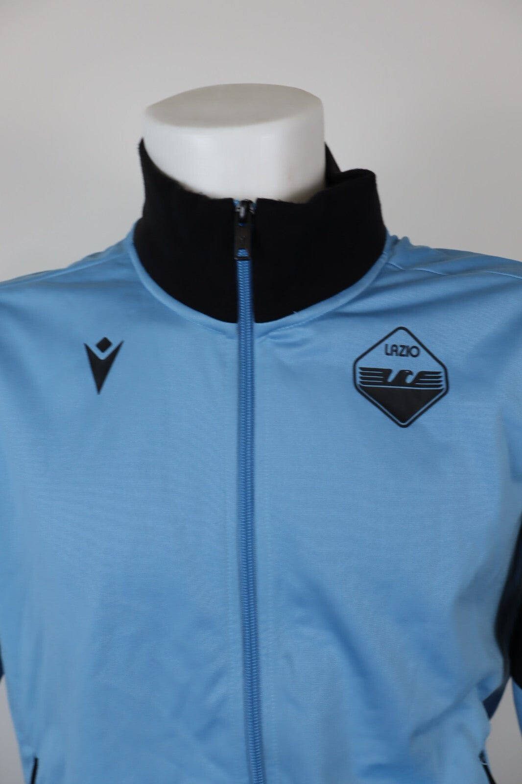 MACRON LAZIO TUTA COMPLETA CALCIO UOMO Tg M TRACKSUIT SPORT VINTAGE