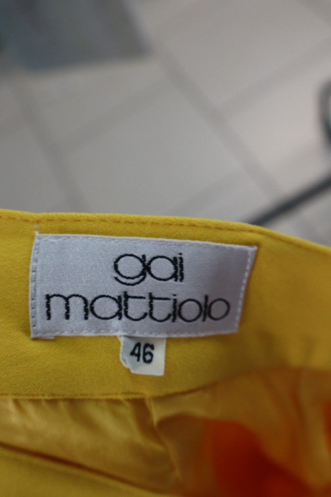 GAI MATTIOLO  GONNA DONNA WOMAN SKIRT TG. 46 CASUAL VINTAGE ITALY
