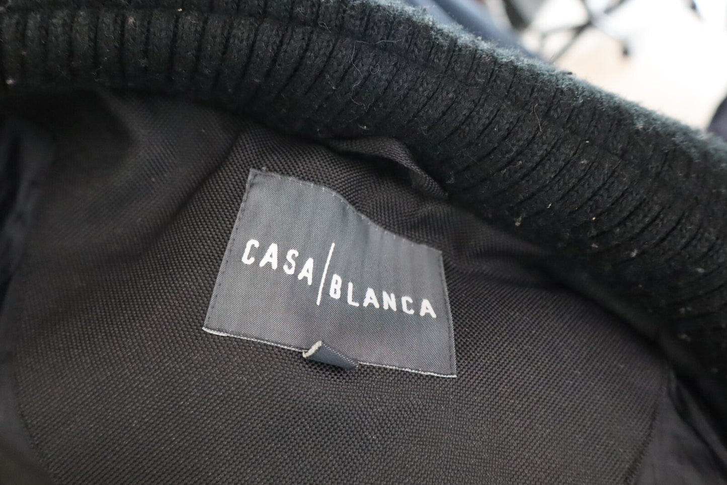 CASABLANCA GIUBBINO UOMO Tg 52 MAN CASUAL VINTAGE JACKET IMBOTTITO