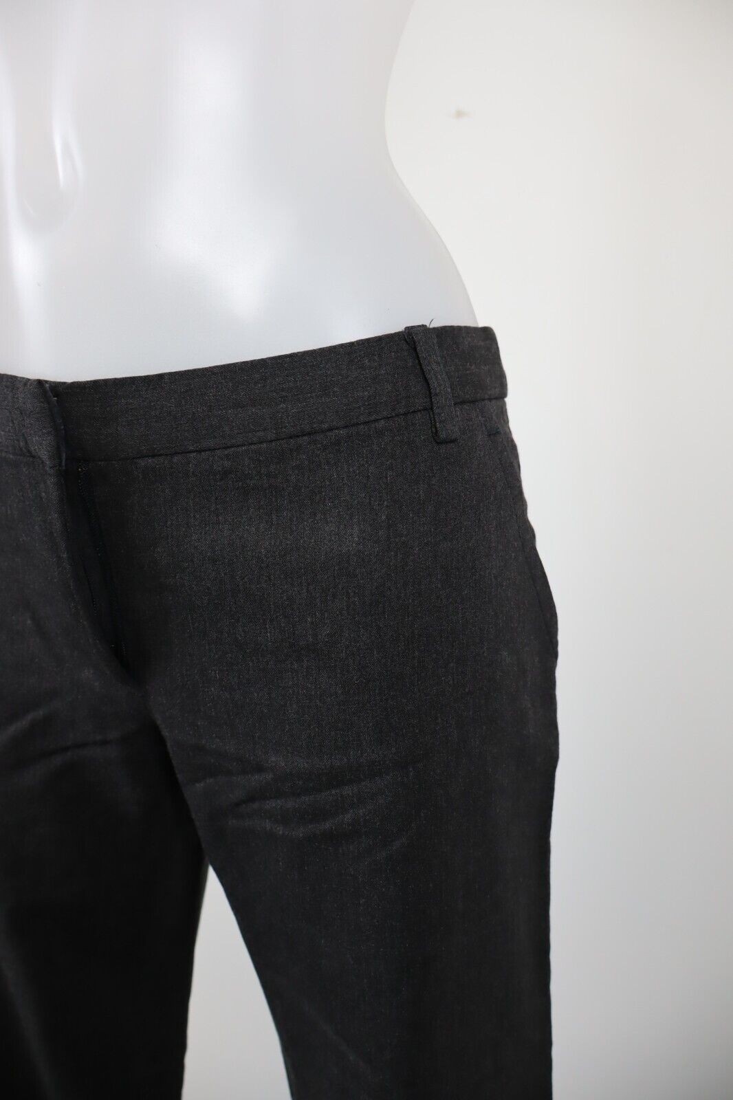 BLUMARINE PANTALONE CASUAL DONNA TG 40 WOMAN VINTAGE PANTS LANA SPANDEX