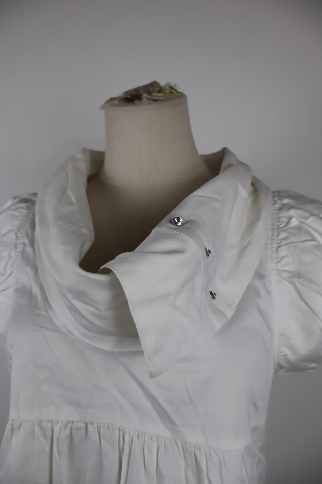 LIU JO MAGLIA DONNA TG. 42 WOMAN CASUAL VINTAGE T-SHIRT TOP COTONE BIANCO