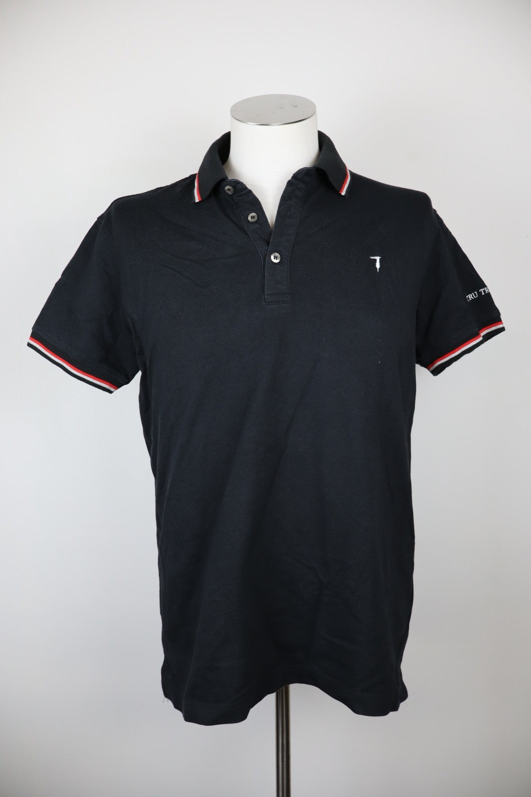 TRU TRUSSARDI POLO MAGLIA UOMO COTONE TG. XL MAN COTTON SHIRT CASUAL VINTAGE