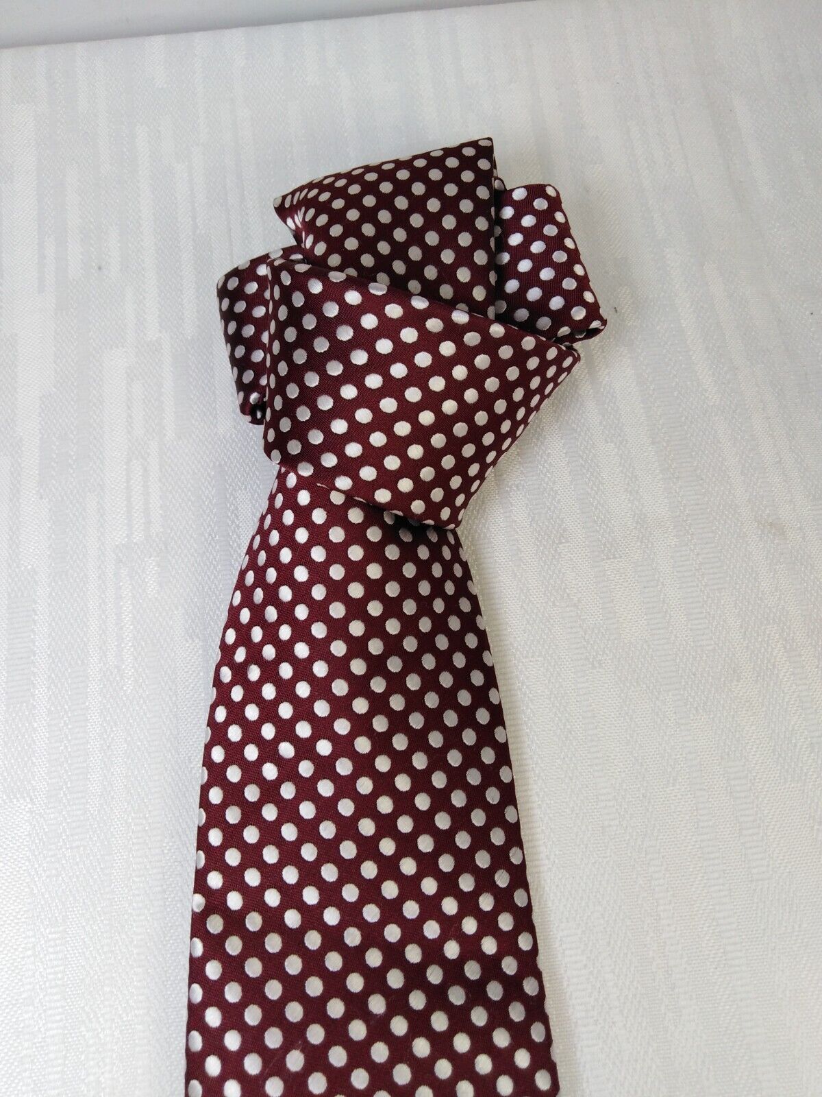 GIORGIO MARIANI 100% SILK TIE SETA CRAVATTA NECKTIE ITALY VINTAGE SELF TIPPED