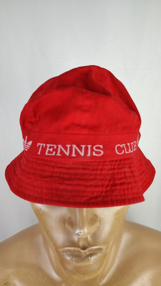 ADIDAS TENNIS CLUB CAPPELLO TAGLIA 56 PESCATORE UOMO MAN HAT CAP VINTAGE