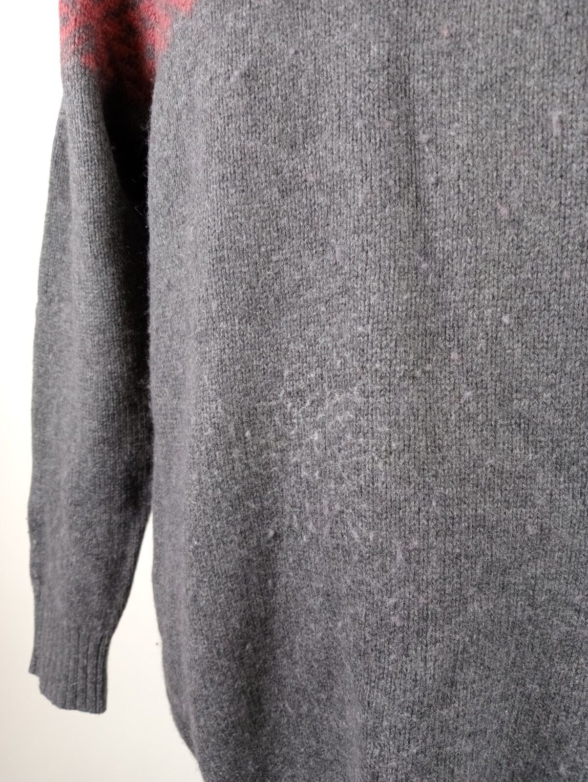 TIMBERLAND MAGLIONE LANA COTONE VINTAGE UOMO Tg. XL MAN SWEATER CASUAL