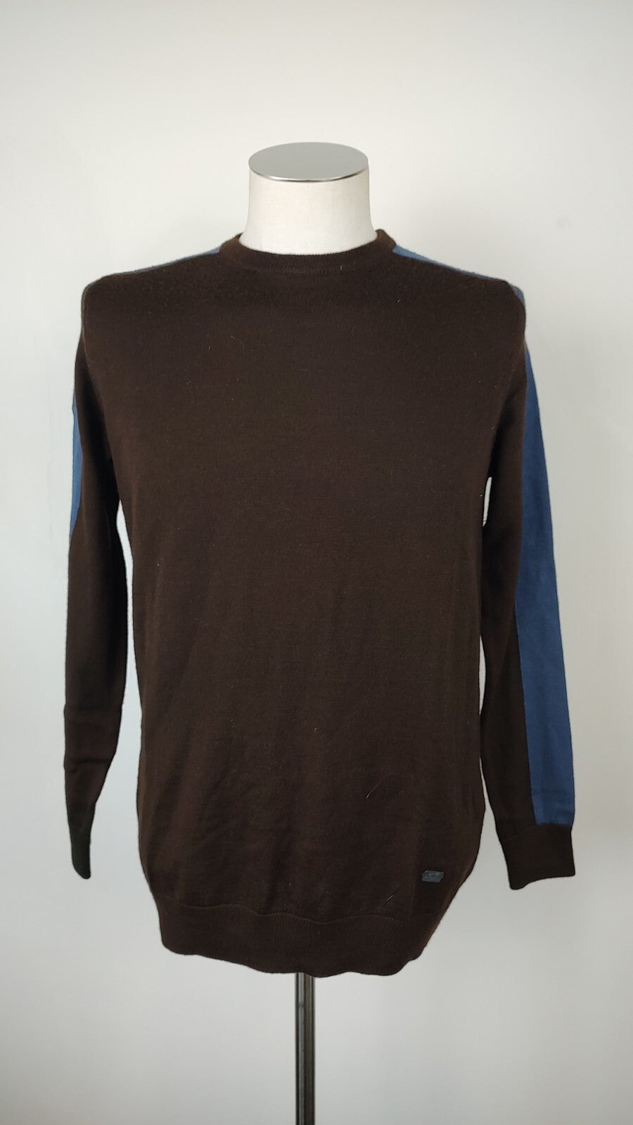 HENRY COTTON'S MAGLIONE LANA WOOL VINTAGE UOMO Tg. S MAN SWEATER CASUAL