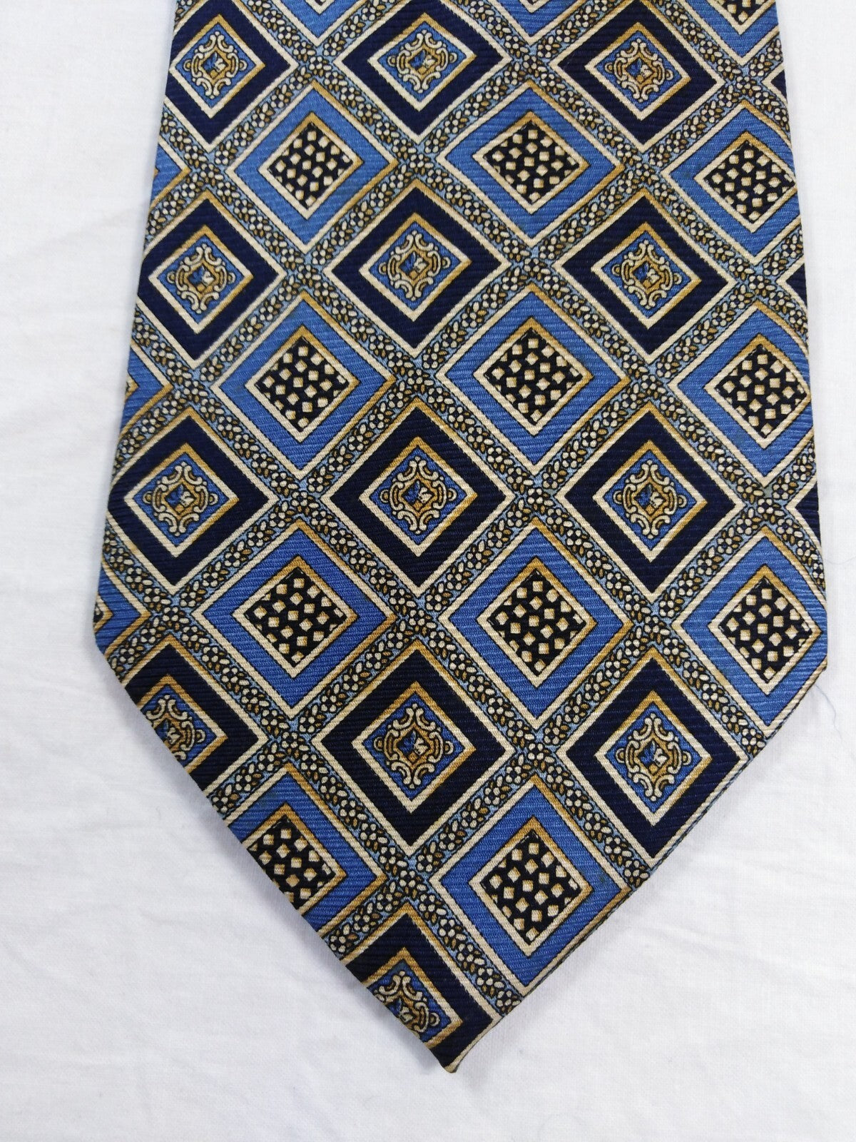 ENRICO COVERI 100%  SILK TIE SETA CRAVATTA NECKTIE MADE IN ITALY