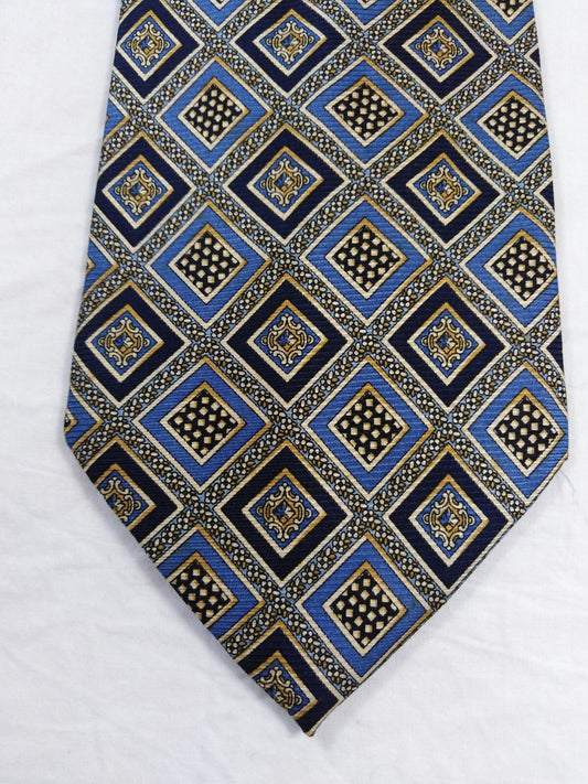 ENRICO COVERI 100%  SILK TIE SETA CRAVATTA NECKTIE MADE IN ITALY