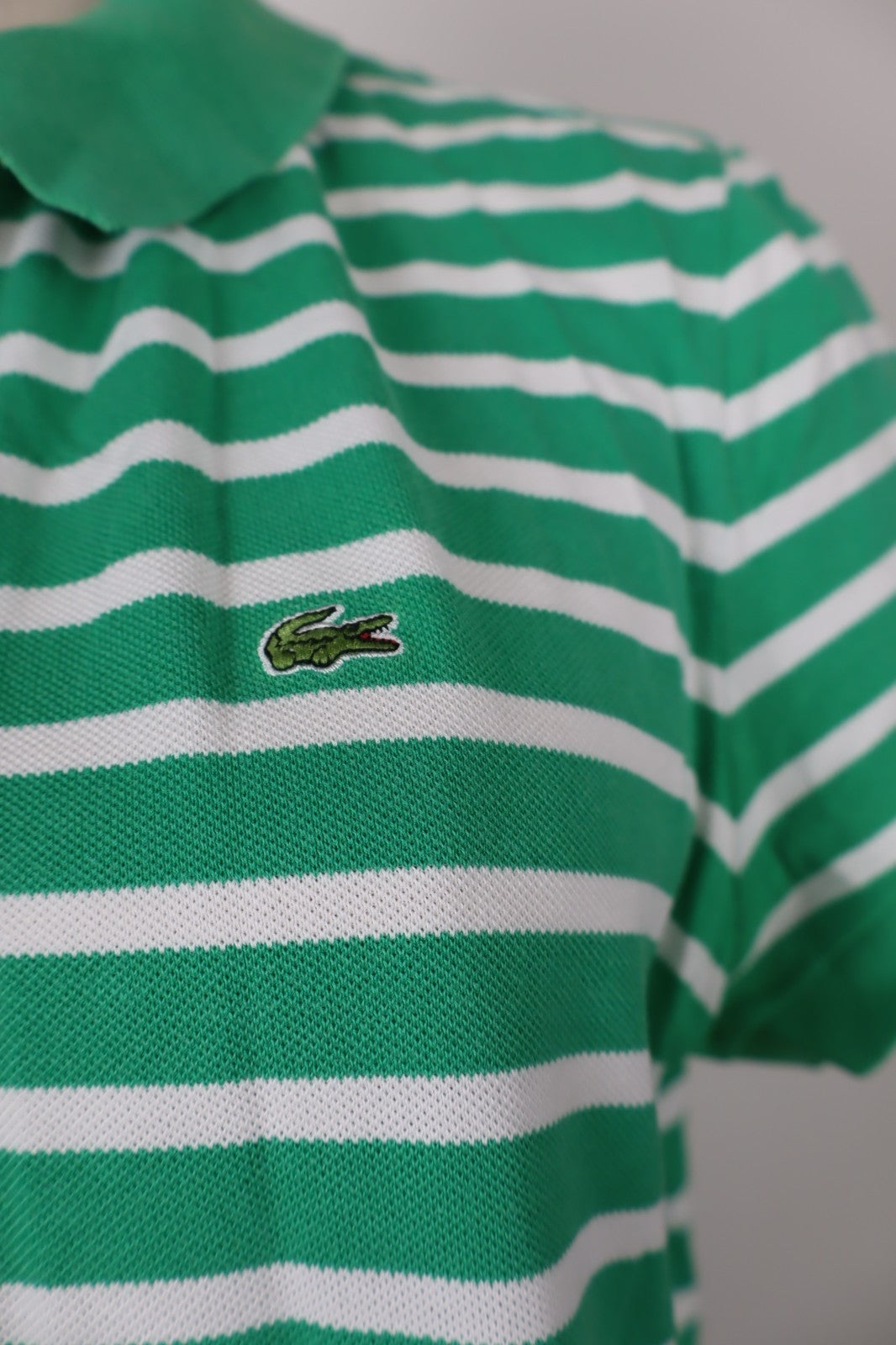 LACOSTE POLO MAGLIA DONNA COTONE TG. 46 WOMAN SHIRT CASUAL VINTAGE COTTON LOGO