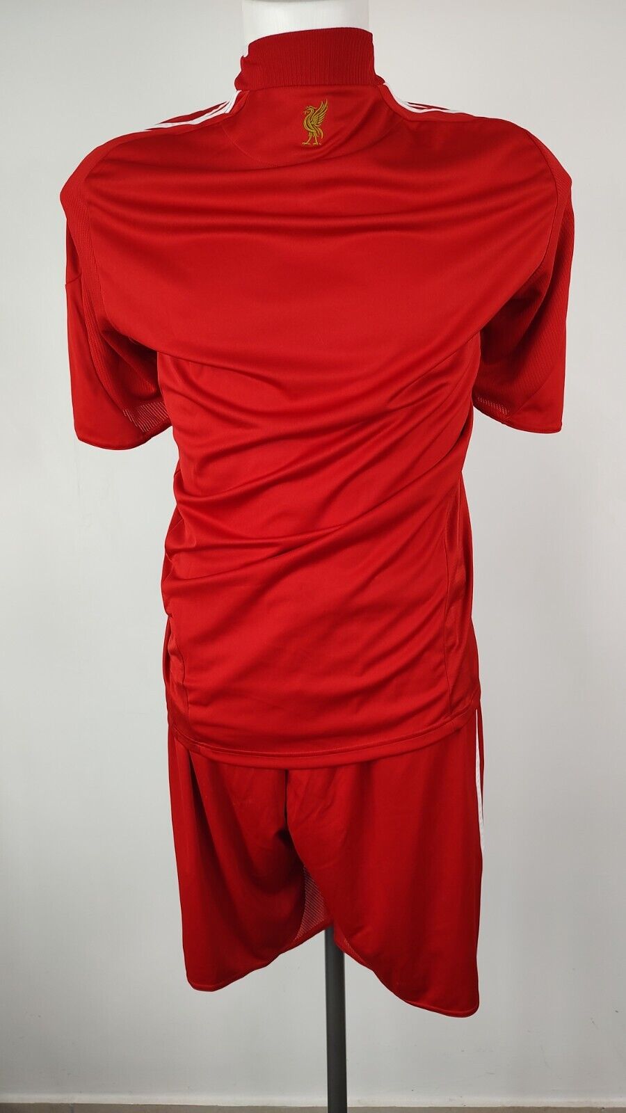 ADIDAS LIVERPOOL COMPLETO CALCIO UOMO Tg L FOOTBALL JERSEY SPORT VINTAGE CALZINI