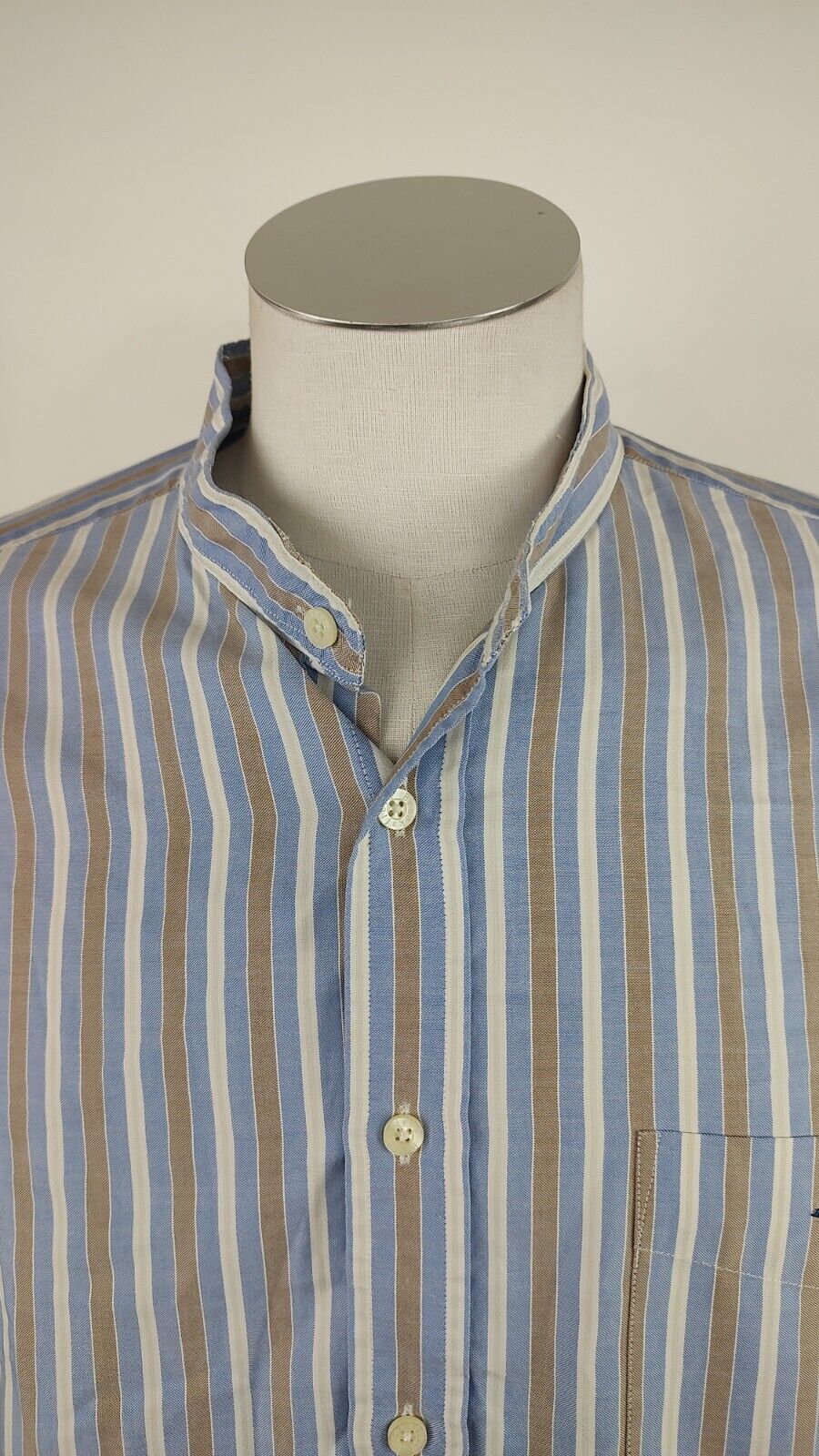 BROOKSFIELD CAMICIA UOMO COTONE TG. 44  MAN CASUAL VINTAGE SHIRT ITALY