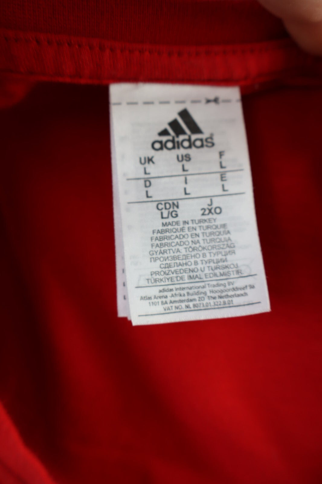 ADIDAS MANCHESTER UNITED T-SHIRT CALCIO MAGLIA UOMO TG L MAN VINTAGE 12 FA CUP