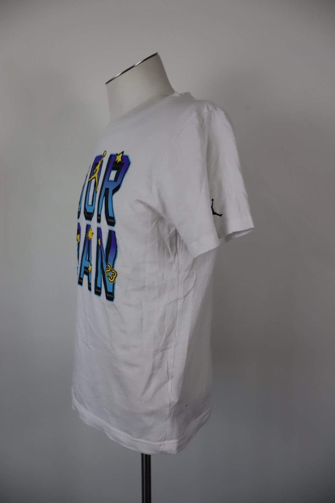 AIR JORDAN MAGLIA COTONE UOMO TG XL 15 ANNI MAN T-SHIRT CASUAL VINTAGE  RAGAZZO