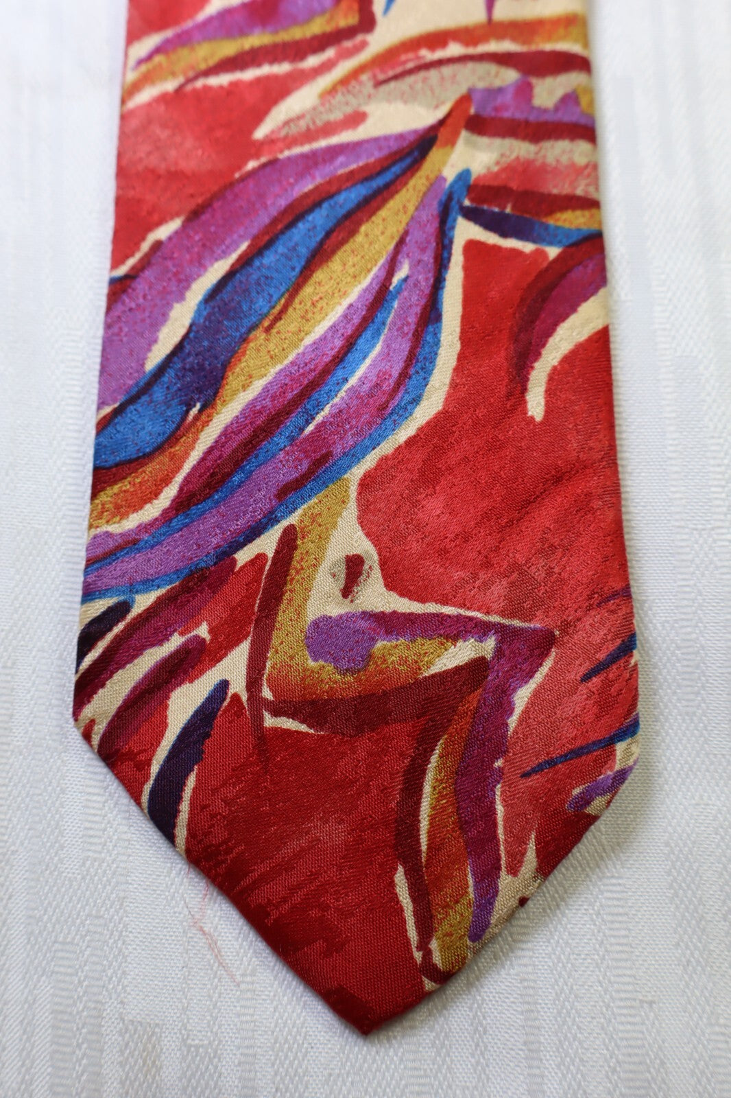 OLIVER by VALENTINO  SILK TIE SETA CRAVATTA NECKTIE MADE IN ITALY