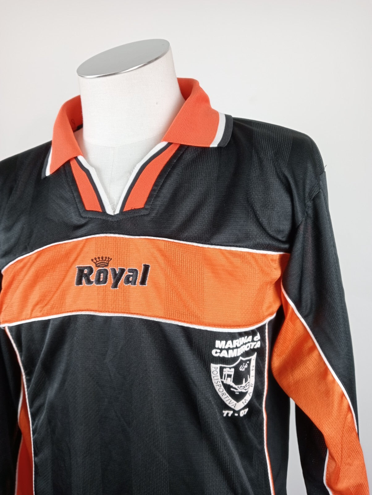 ROYAL N 13 MARINA DI CAMEROTA MAGLIA CALCIO TRIKOT UOMO M SOCCER JERSEY VINTAGE