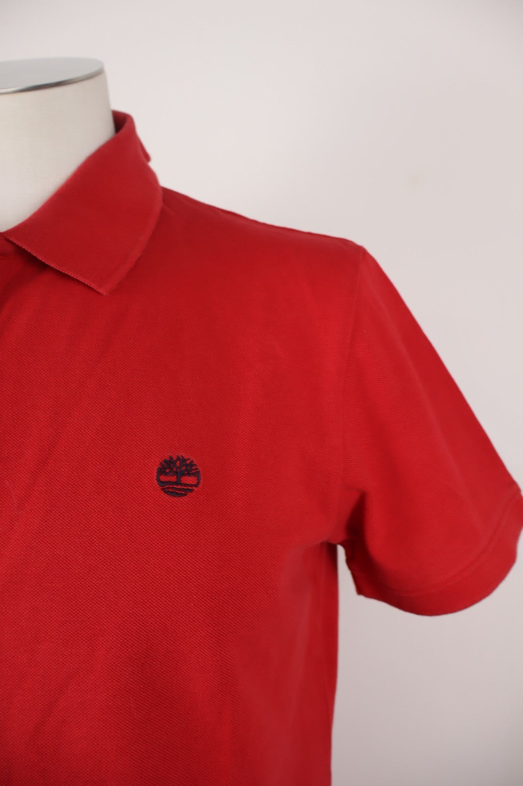 TIMBERLAND MAGLIA POLO COTONE UOMO TG L MAN T-SHIRT CASUAL VINTAGE COTTON LOGO