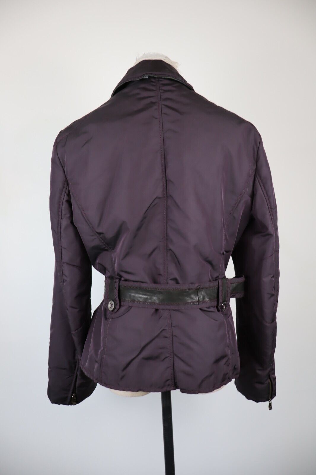 BREMA GIUBBINO GIACCA CON CINTURA DONNA Tg 48 WOMAN CASUAL JACKET VINTAGE