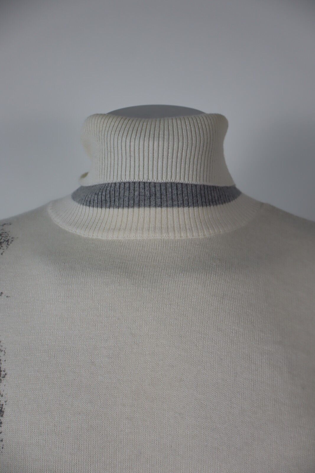 BIKKEMBERGS MAGLIONE VINTAGE UOMO Tg. XL MAN SWEATER CASUAL LANA