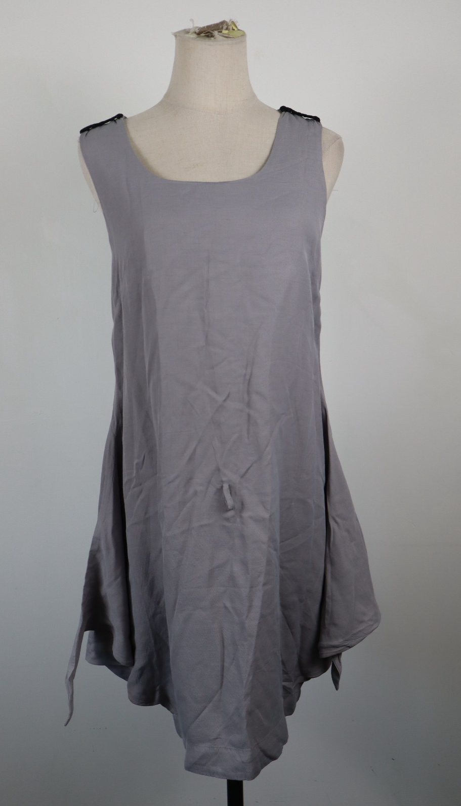 EMPORIO ARMANI JEANS VESTITO LINO DONNA TG. 38 WOMAN CASUAL VINTAGE DRESS ITALY