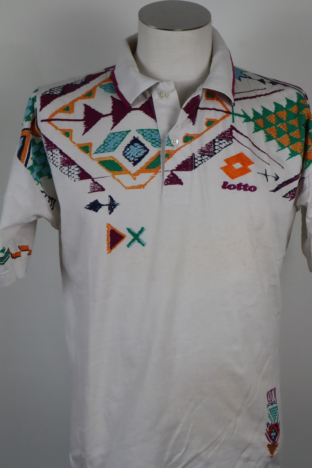 LOTTO PRO TENNIS MAGLIA POLO T-SHIRT UOMO Tg L MAN SPORT VINTAGE