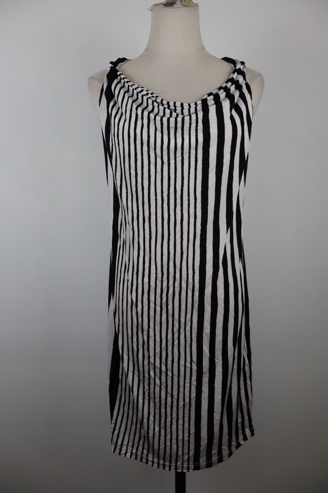 MARELLA VESTITO SMANICATO DONNA ABITO TG 42 WOMAN CASUAL VINTAGE DRESS VISCOSA