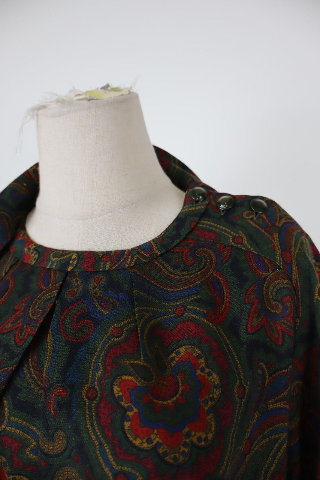 MARINA RINALDI VESTITO ABITO DONNA TG. 46 WOMAN CASUAL VINTAGE DRESS