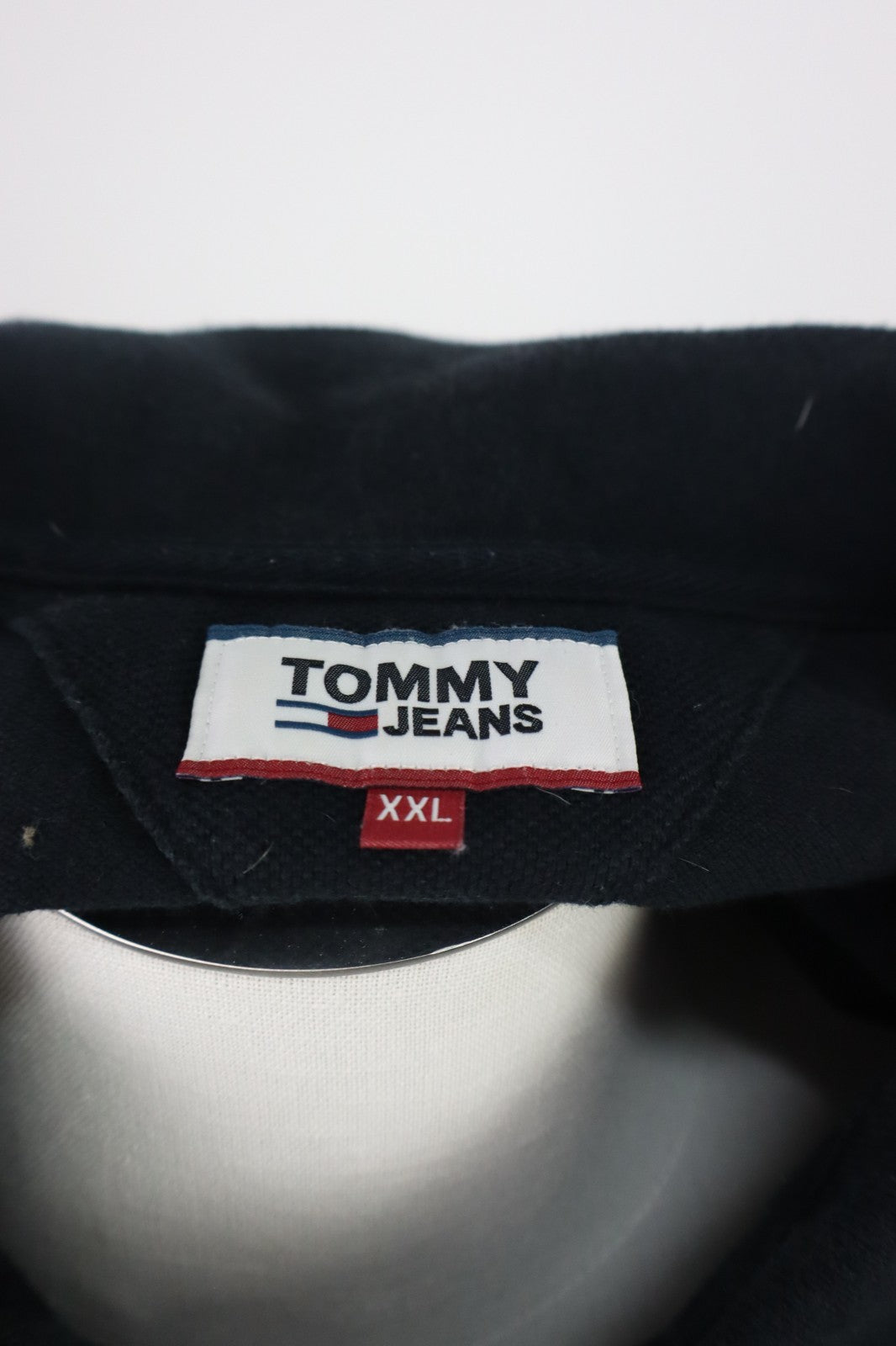 TOMMY HILFIGER JEANS POLO MAGLIA UOMO TG XXL MAN T-SHIRT CASUAL VINTAGE COTONE