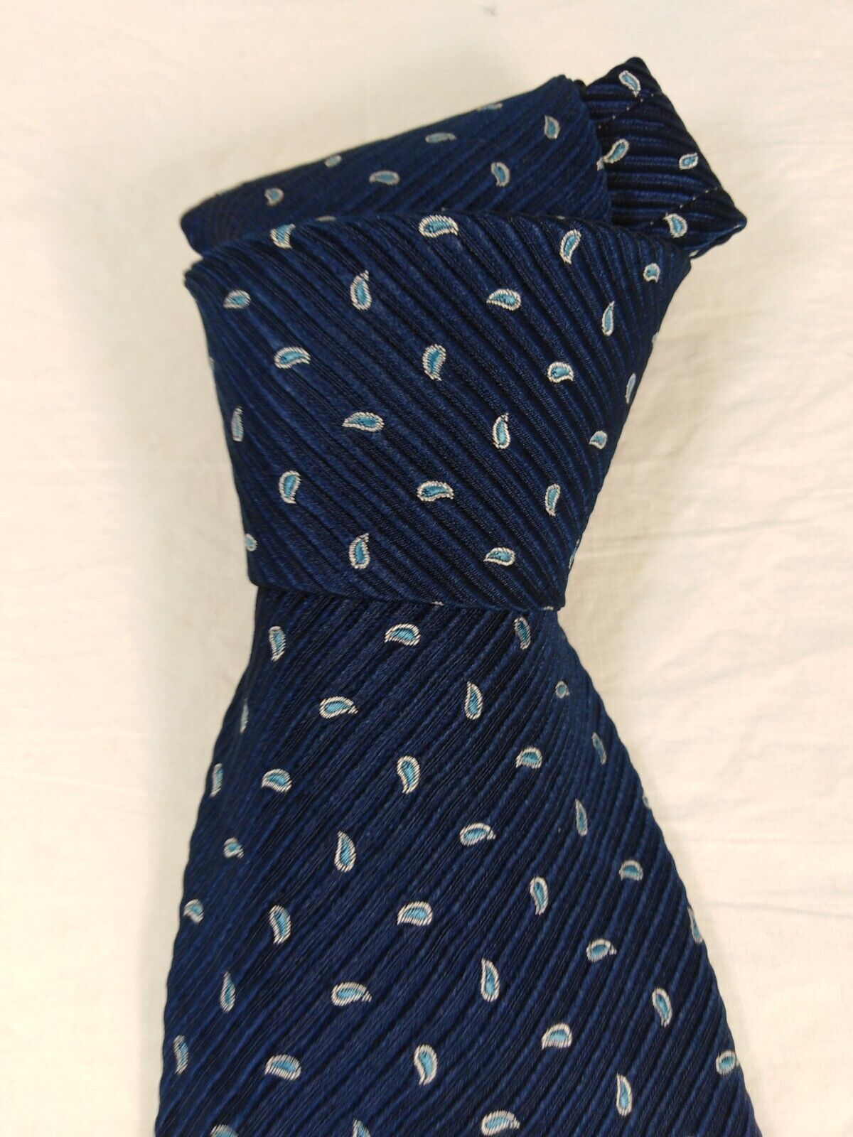 OLIVER BY VALENTINO 100%  SILK TIE SETA CRAVATTA NECKTIE MADE IN ITALY