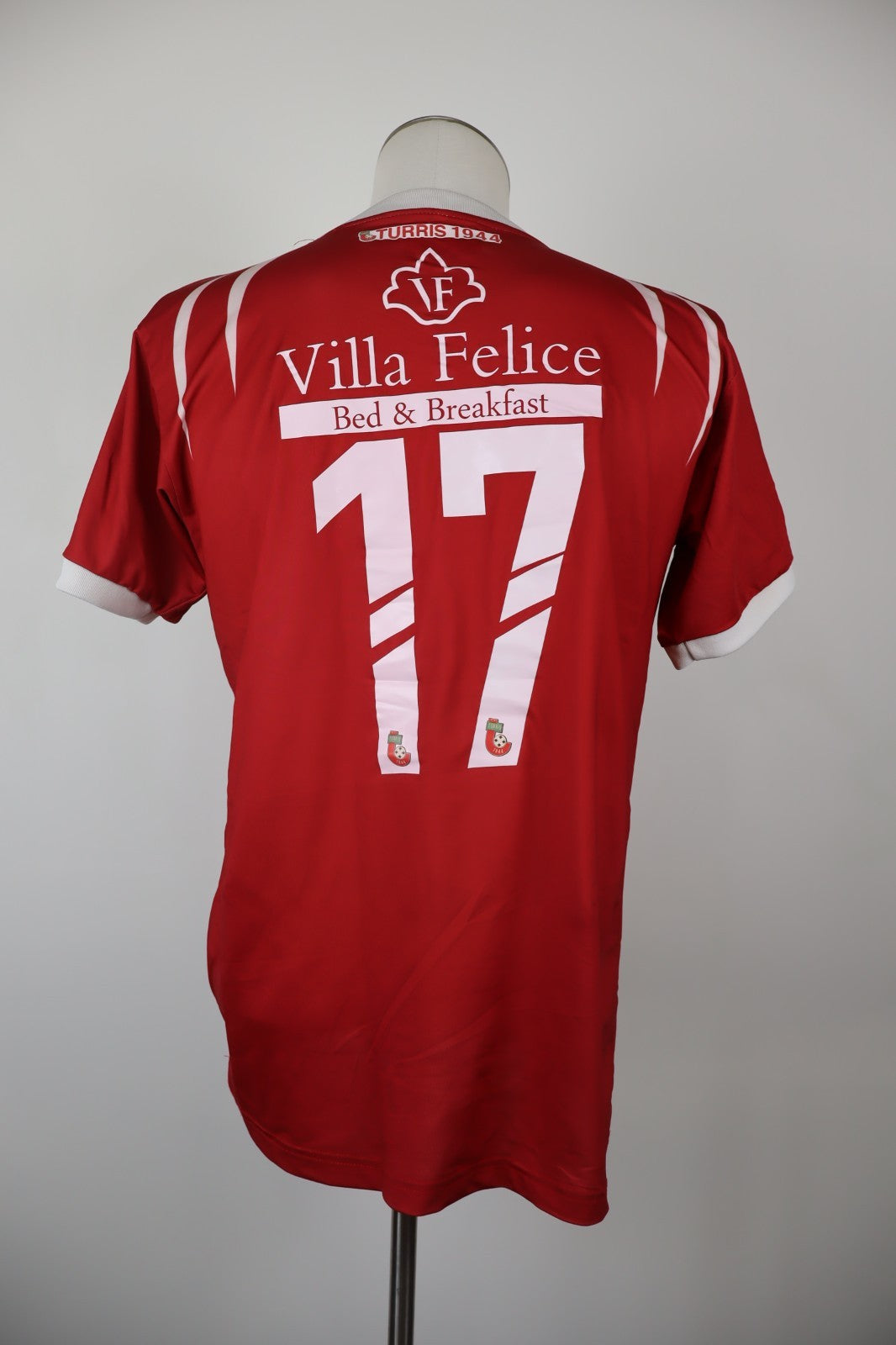 FLY LINE TURRIS N 17 MAGLIA CALCIO UOMO Tg L SOCCER TRIKOT MAN VINTAGE JERSEY