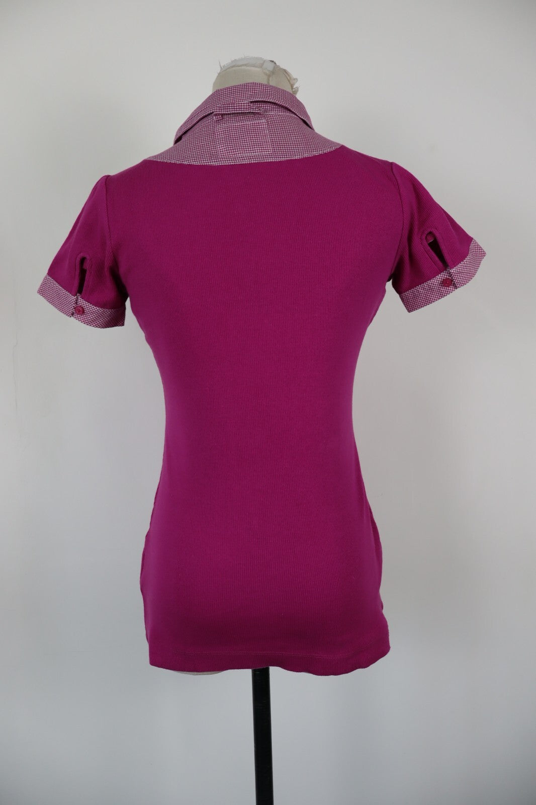 FRACOMINA POLO MAGLIA DONNA TG. M COTONE WOMAN SHIRT CASUAL VINTAGE