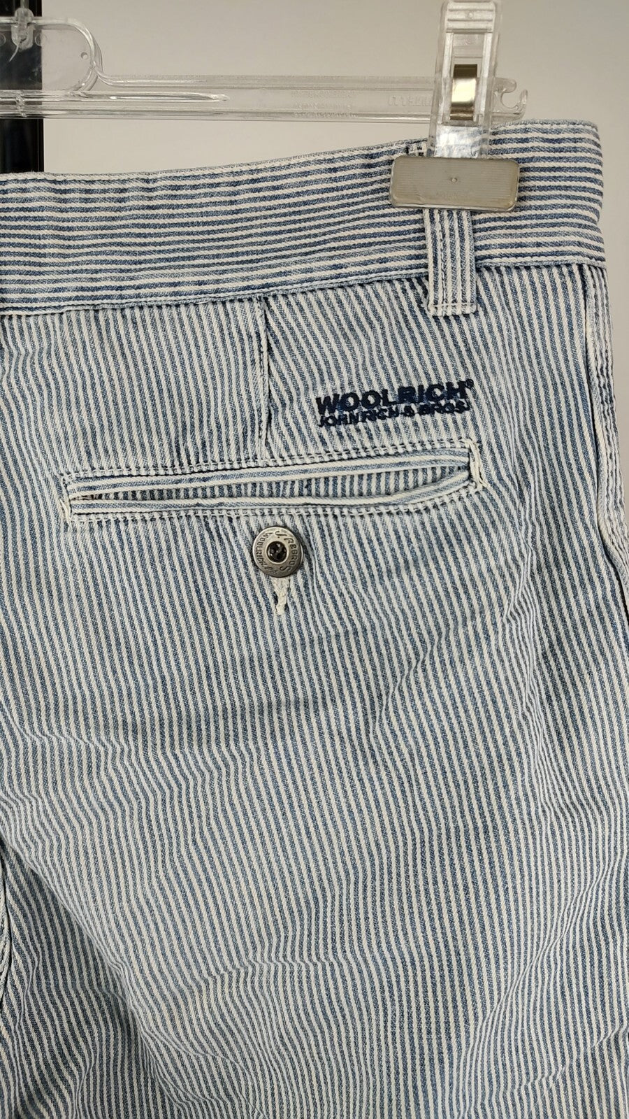 WOOLRICH PANTALONE BERMUDA UOMO TG. 31 / 45 MAN VINTAGE PANTS