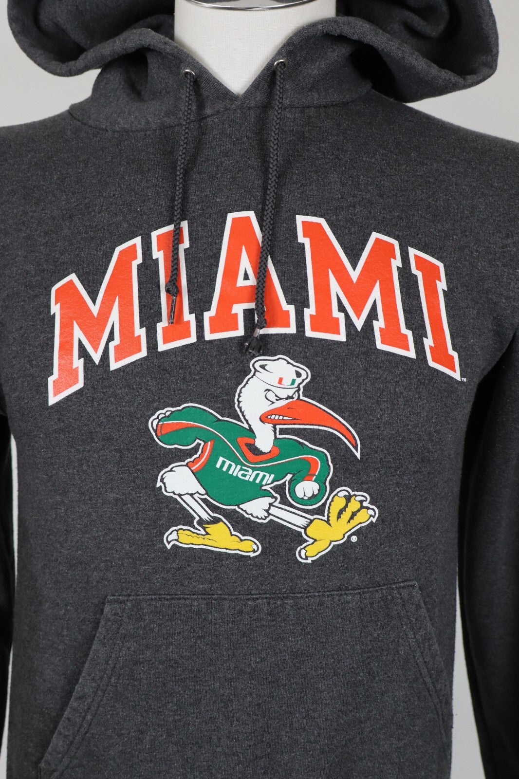 CHAMPION MIAMI COLLEGE FELPA UOMO XS MAN SWEATSHIRT COTONE CASUAL VINTAGE